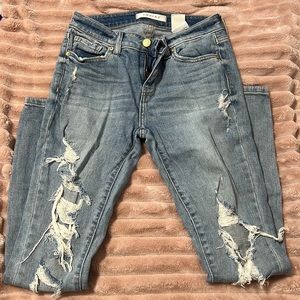 Mid rise skinny